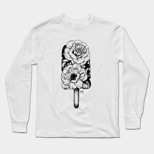 Floral Popsicle III (Rose & Peony) Long Sleeve T-Shirt